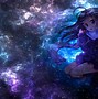 Image result for 1920X1080 Anime Girl in Space