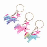 Image result for 3 BFF Unicorn Keychain