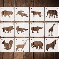 Image result for Small Animal Stencils