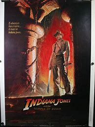 Image result for Indiana Jones Temple of Doom Movie Poster