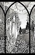 Image result for Art Nouveau Black and White