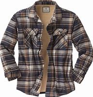 Image result for Fleece Lined Flannel Shirt Men