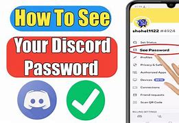Image result for How to See Your Discord Password