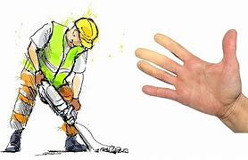 Image result for Hand Arm Vibration Hazard Cartoon