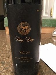 Image result for Stags' Leap Merlot Block 20
