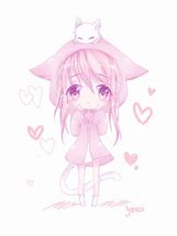 Image result for Cute Chibi Cat Girl Drawings