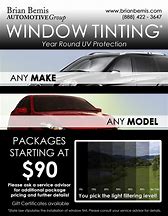 Image result for Window Tint Flyer