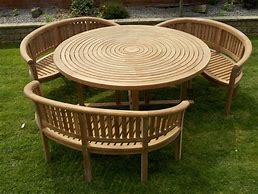 Image result for Circular Garden Furniture