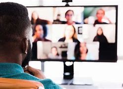 Image result for Zoom Screen Man Talking