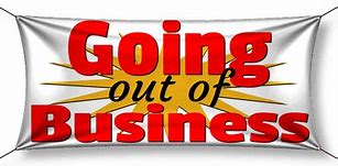 Image result for Going Out of Business Sign Transparent