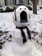 Image result for Funny Looking Snowman