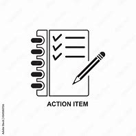 Image result for Action Item Icon