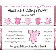 Image result for Free Printable Baby Shower Candy Bar Wrappers