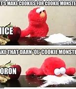 Image result for Cookie Monster Elmo Meme