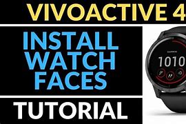 Image result for Garmin VivoActive 4 Change Watch Face