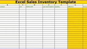 Image result for Estate Inventory Template Excel