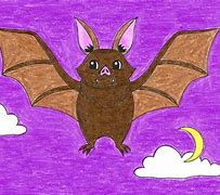 Image result for Draw Cartoon Bat