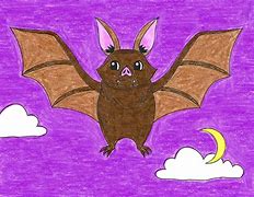 Image result for Simple Bat Coloring Page