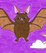 Image result for Cartoon Vampire Bat Flying