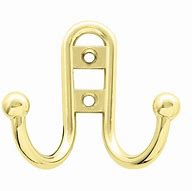 Image result for Double Hook Brass