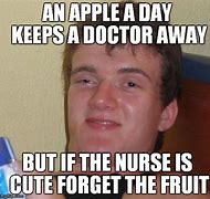 Image result for Apple a Day Memes