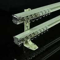 Image result for Wall Mount Curtain Track