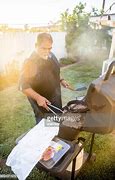 Image result for Fat Man Grilling