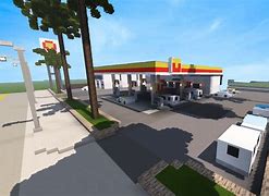 Image result for Shell Gas Station Minecraft Sign