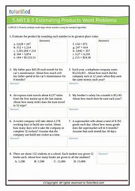 Image result for 5th Grade Math Finding the Estimate