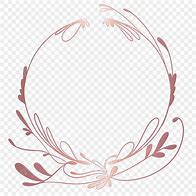 Image result for Round Rose Gold Frame