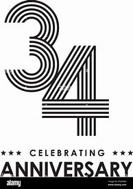 Image result for 34th Anniversary Graphic