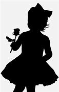 Image result for Girl Silhouette with Purple Background