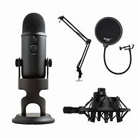 Image result for Blue Yeti Microphone Black