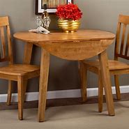 Image result for Round Drop Leaf Dining Table