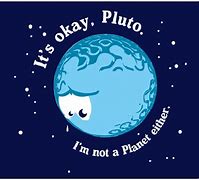 Image result for Sad Cartoon Pluto Planet