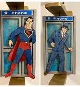 Image result for Superhero Telephone Booth Lair Light-Up