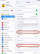 Image result for iPad IP Address