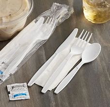 Image result for Disposable Plastic Cutlery