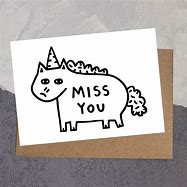Image result for Rainbow Unicorn Miss You