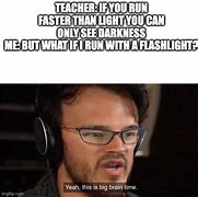 Image result for Flash Faster than Light Meme