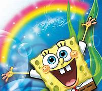 Image result for Spongebob Rainbow Scene
