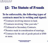 Image result for Statute of Frauds