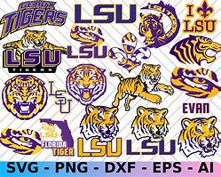 Image result for LSU Tiger with Cub Clip Art