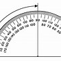 Image result for Actual Size Protractor mm