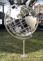 Image result for Outdoor World Globe