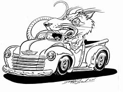 Image result for Adult Coloring Pages Rat Hot Rods