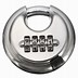 Image result for Combination Disc Padlock