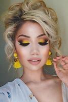 Image result for Light Yellow Princess Makeup
