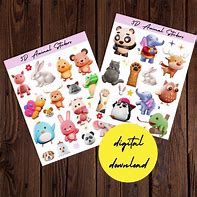 Image result for 3D Animal Stickers