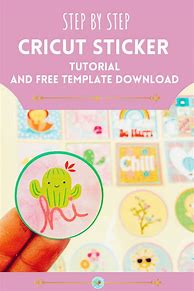 Image result for Cricut Sticker Tutorial